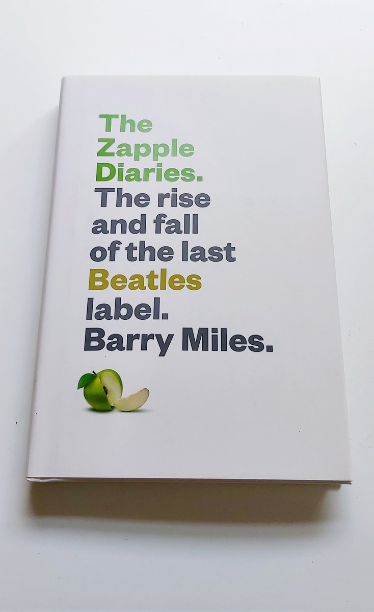 Now that was an interesting read! 'The Zapple Diaries', by Barry Miles.
#agoodread #thezapplediaries #barrymiles #AppleRecords #Zapple #TheBeatles