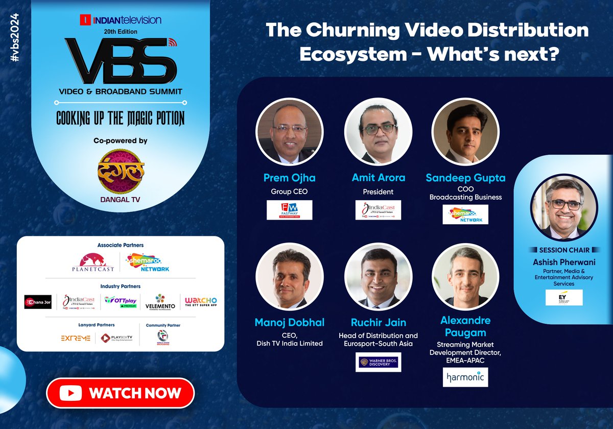 Missed the session? Watch Now on YouTube: The Churning Video Distribution Ecosystem - What's Next? at Video & Broadband Summit 2024!

Watch Now: youtube.com/watch?v=WXpILe…

For More Info: videoandbroadbandsummit.com

#VBS2024 #VideoAndBroadbandSummit