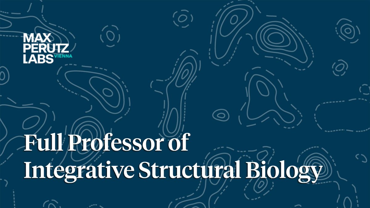 📢 Open Call! At the Max Perutz Labs, the University of Vienna seeks to appoint a Full Professor of Integrative Structural Biology. Read more ➡️ tinyurl.com/mvhpbkw6 @univienna