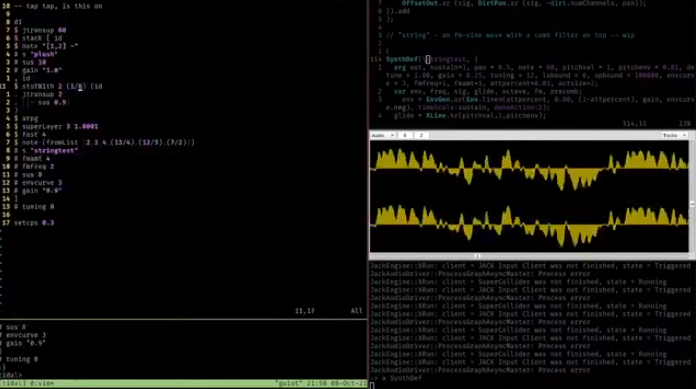 Su <a href="/GRINDONTHEROAD/">GRINDONTHEROAD.COM</a>  un'intervista collettiva a cui ho partecipato rispondendo insieme ad altr* di <a href="/toplaporg/">TOPLAP</a>  a domande su #livecoding: software utilizzati, improvvisazione e approcci vari al codice... Il glith necessario: grindontheroad.com/2024/03/01/il-…