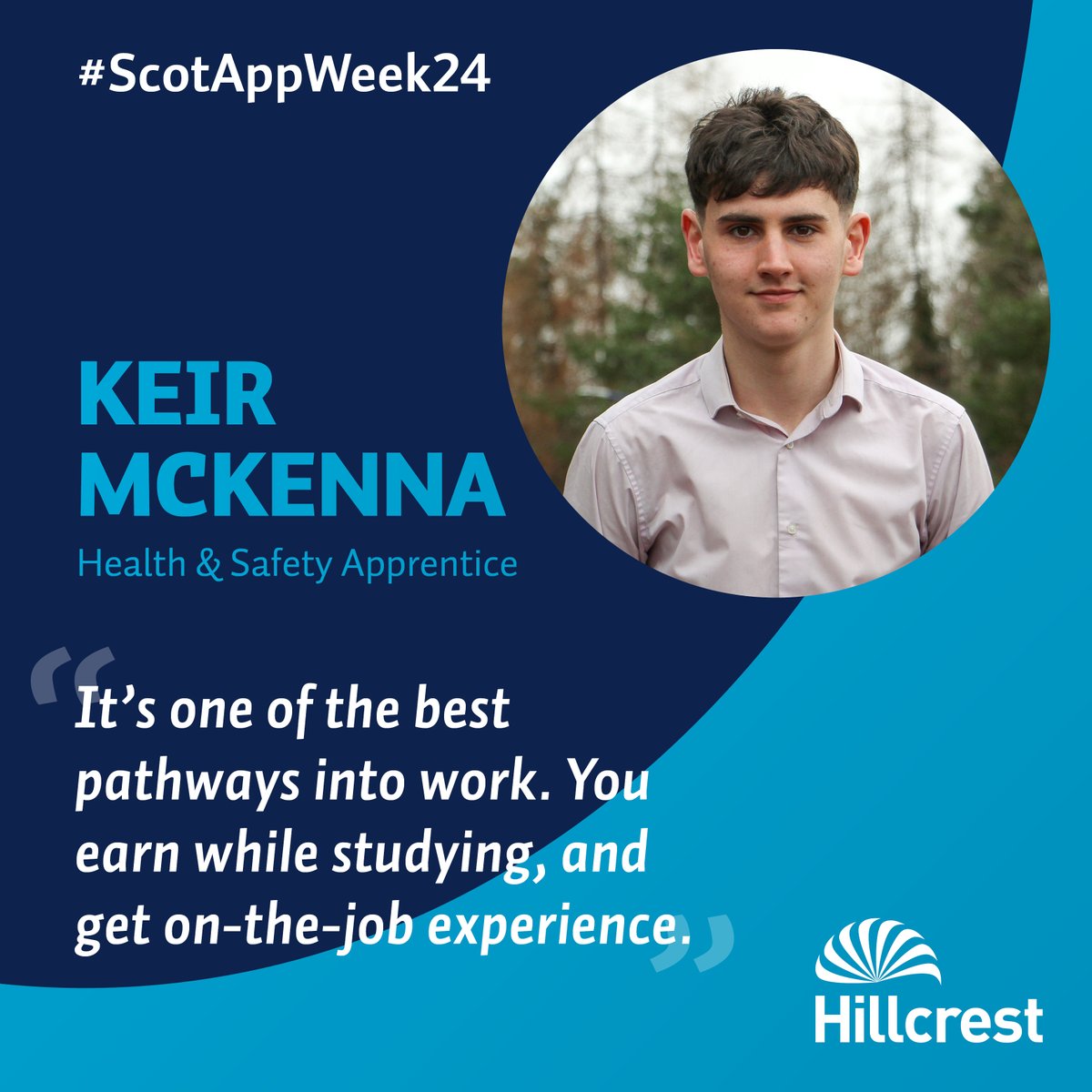 This week is #ScotAppWeek24, a campaign shining a spotlight on the benefits that work-based learning brings to people, employers and the economy. In today’s Q&A post, we hear from Keir as he reflects on his apprenticeship. Read on: bit.ly/49BSVgK #SkillsGeneration