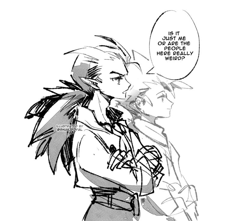 "I FELL IN LOVE WITH A DEMON LORD AND WERE DESTINED TO RUIN EACH OTHER" my dragon quest builders 2 BL comic 🫣

im obsessed 