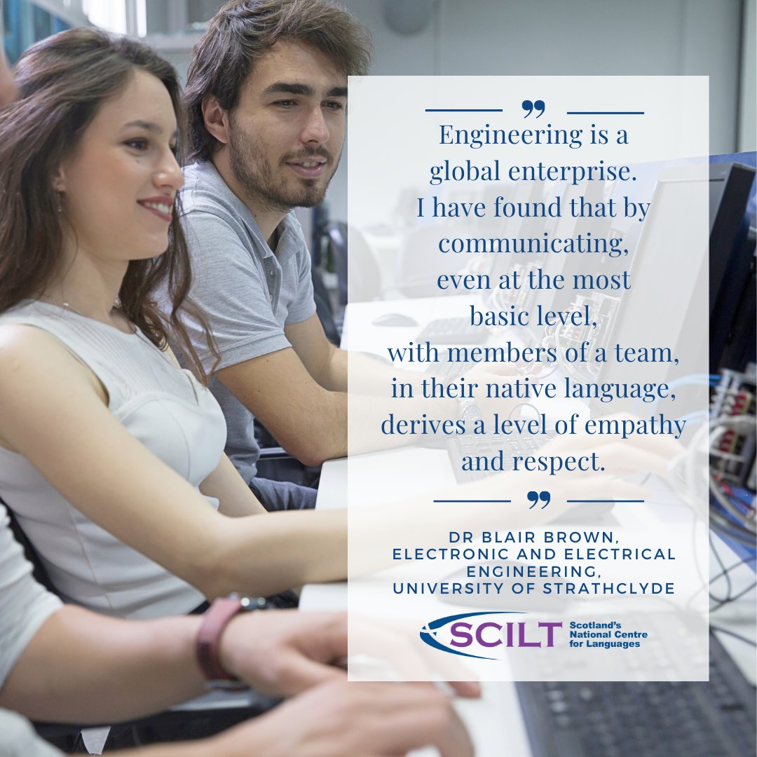 Today is #WorldEngineeringDay! A career in engineering can take you all over the world! You could be working with colleagues from a range of different countries. Having knowledge of other languages is always going to be an asset! #LanguageLearning #SkillsForLifeAndWork