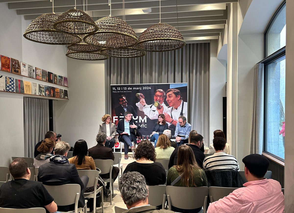 🤩Ja hem presentat #forumgirona al mitjans!

📅11, 12, 13 març 2024
📍Palau de Fires de Girona i Devesa
 🔗+ Info i entrades forumgirona.com