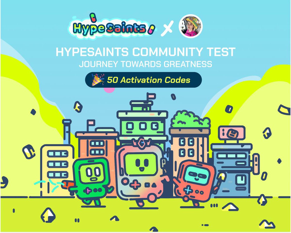 Hola Hola Guys! Ready for the great news? 🎉I have 50 Activation Codes for you to join HypeSaints APP Community Test launching on @0xPolygon mainnet on March 15! Each activation code is valued at 100 MATIC, and the mobile console minted from these codes can earn in-game…