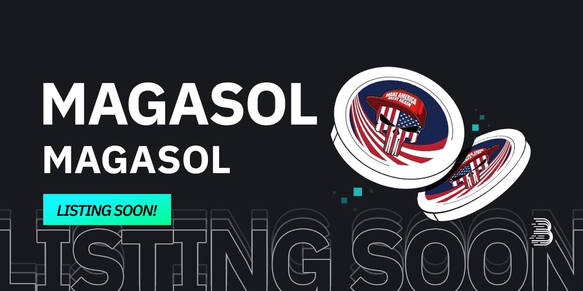 🌟 Upcoming New Listing 🌟

🤩 #BitMart will list #MAGASOL @MAGA_TheMoon soon!

👀 Keep an eye on our socials for further announcements.

Share in the comments what you like about this project 👇
x.com/bitmartexchang…

#MAGASOLBitMartListing

👉Đăng ký tài khoản BitMart :