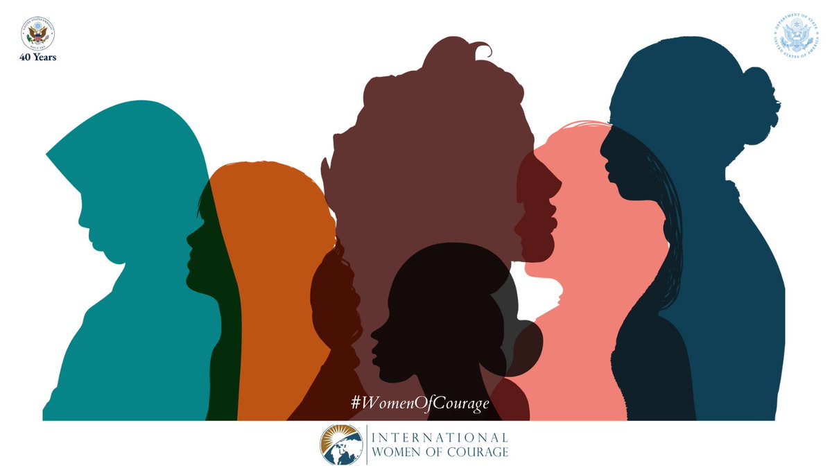 Today, @StateDept will host the 18th annual International #WomenOfCourage Awards honoring a group of extraordinary women who have demonstrated unparalled courage, strength, and leadership. In honor of this, we ask: Who are your #WomenOfCourage? #IWOC2024