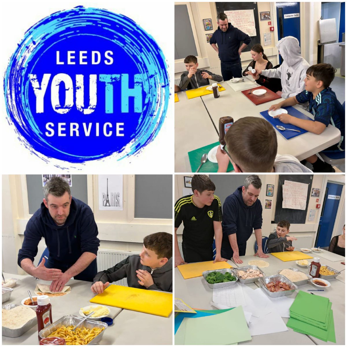 Another great session in #partnership the with @CommunityShops

#Youngpeople learning how to cook using a range of fresh ingredients ingredients  

#Youthwork 
#LeedsYouthService