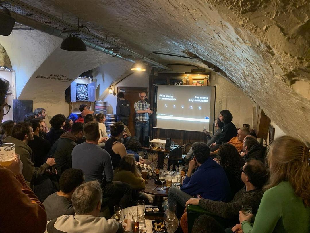 Thank you all for coming to this second event of #aotlyon 🌌🔭, we were almost more than 55!

We hope you enjoyed the presentations from Alexandre Jeanneau and Jens-Kristian Krogager about accidental discoveries and astronomy in pop culture.

Keep in touch for our next event!