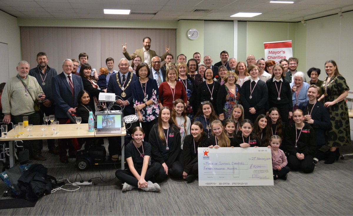 Myself & Madam Deputy Mayor were delighted to host a reception for all the participants who took part in Sutton's winning entry for the London New Year's Day Parade. Their entry secured an incredible £15,000 for the Mayor’s two chosen charities, a huge well done!