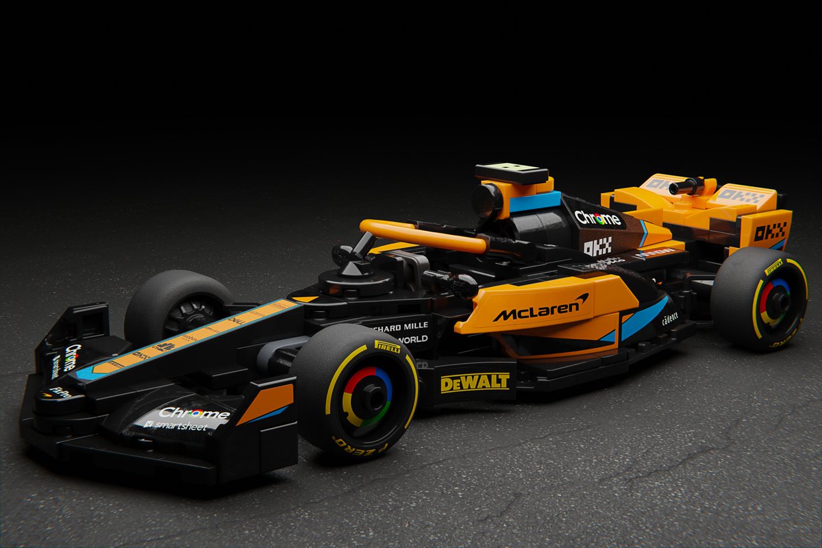Mecabricks's tweet image. The #lego #McLarenF1 is available on #mecabricks with all new pieces, prints and stickers. Search for 76919.