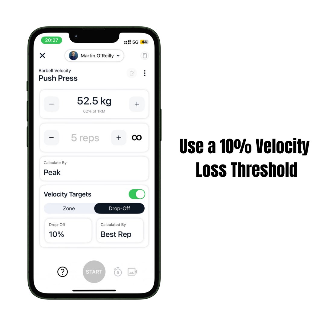 lifeofmoreilly's tweet image. Training for power with VBT, does not need to be complex! #VBT #VelocityBasedTraining #StrengthAndConditioning #Power
