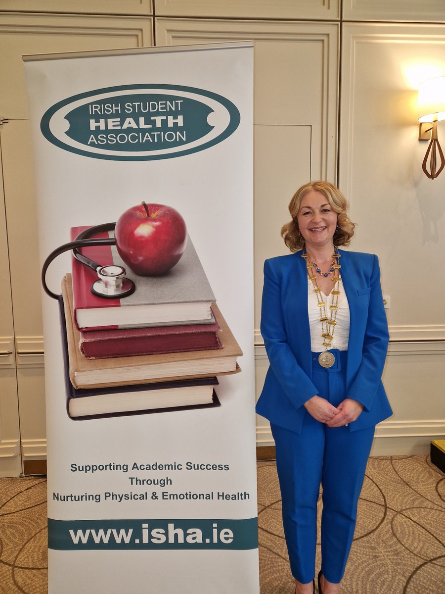 After a very successful ISHA conference 2024, we would like to congratulate ATU Sligo Nurse Caroline Kennedy-Crawford on a stellar year as President of the Irish Student Health Association. Caroline and the ISHA EC worked tirelessly this year resulting in a fantastic conference.