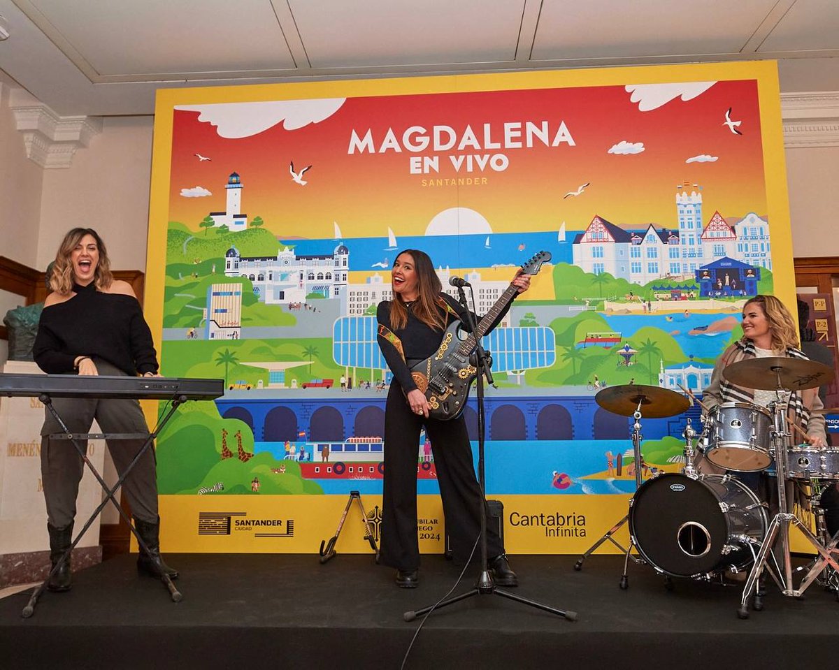 ¿Queréis saber como fue la presentación de los conciertos de la Campa de este año?

20 de julio- Concierto Robe🤘🏼
22 de julio – Remember Campa 🛼
23 al 27 de julio- Magdalena En Vivo ☁️
28 de julio - Hoky Music 💣

<a href="/cant_infinita/">Cantabria Infinita</a> #CantabriaMasXDescubrir