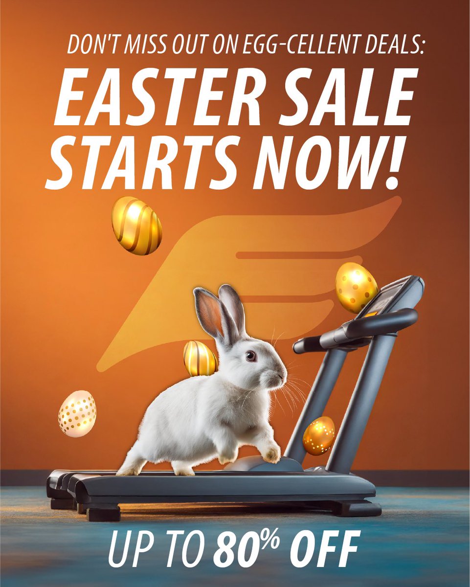 EvolutionAust's tweet image. Hop on over to our Easter Sale and enjoy egg-cellent savings of up to 80% off! Don't miss out on these cracking deals and keep light on your feet like the rabbit over the easter season 😃 🐰🌷