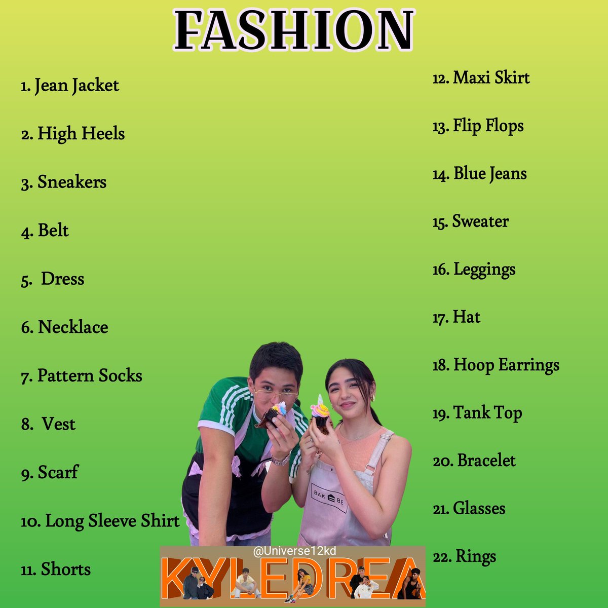 Fashion tag booster.

KYLEDREA MOJOwa VLOG