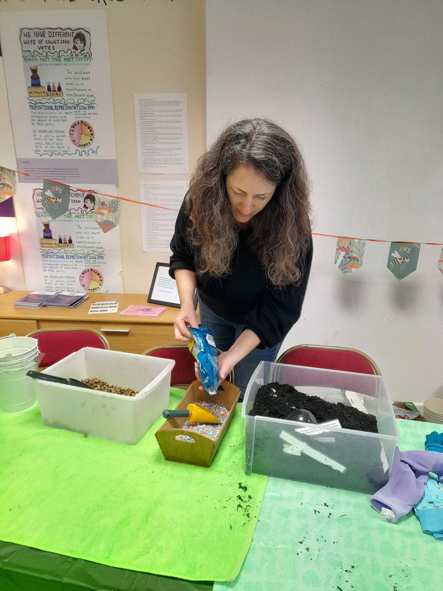 We have Jenny today in the shop facilitating conversations about the climate change & creating fairy gardens & lanterns. Open to all ages. Drop in & join in. #EveryonesInvited
