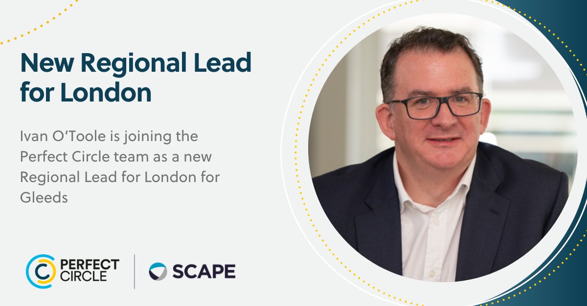 Meet our new Regional Lead for London Ivan O'Toole.
 
Ivan brings over three decades of experience and will work with the London team to deliver public sector projects via @Scape_Group Consultancy frameworks.
 
Contact 👉lnkd.in/eE95Ewi5

#oneperfectcircle #teamSCAPE