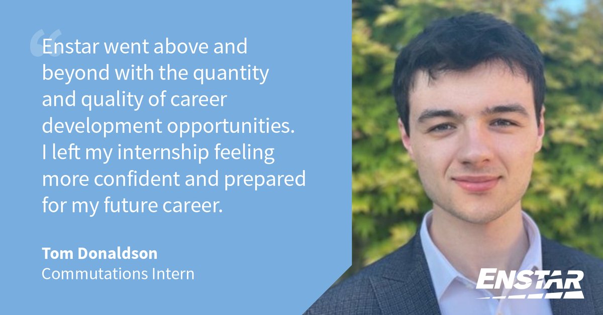 Tom joined our #Claims department during his #internship in London. During his time with us, he gained a variety of experience in claims management. #DefineYourFuture and kick-start your career today by applying for this year's summer internship: enstarearlycareers.ambertrack.co.uk/earlycareers20…