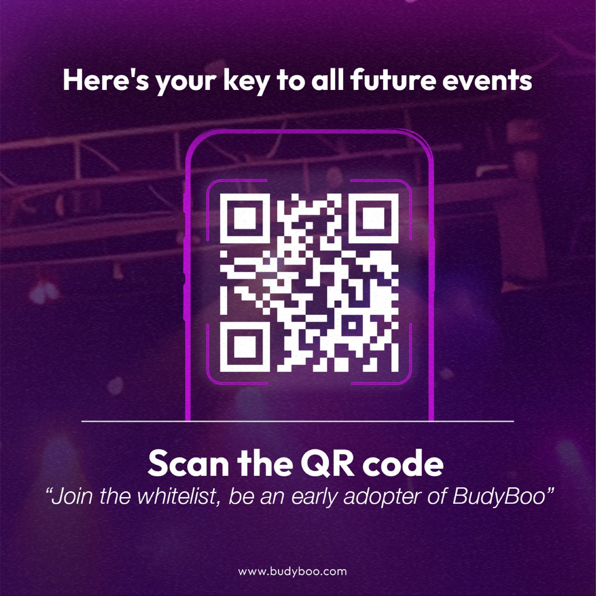 covenlabsxyz's tweet photo. Your one and only event app! 💃🏻🕺
BudyBoo is where people discover, connect, and engage…Want to know more? Swipe right and join the whitelist. 🔮 https://t.co/VZrjhlqaQp
#BudyBoo #BudyBooApp #CovenLabs #CovenLabsMagic #CovenLabsInnovation #SayNoToFomo https://t.co/oKcORnYYce