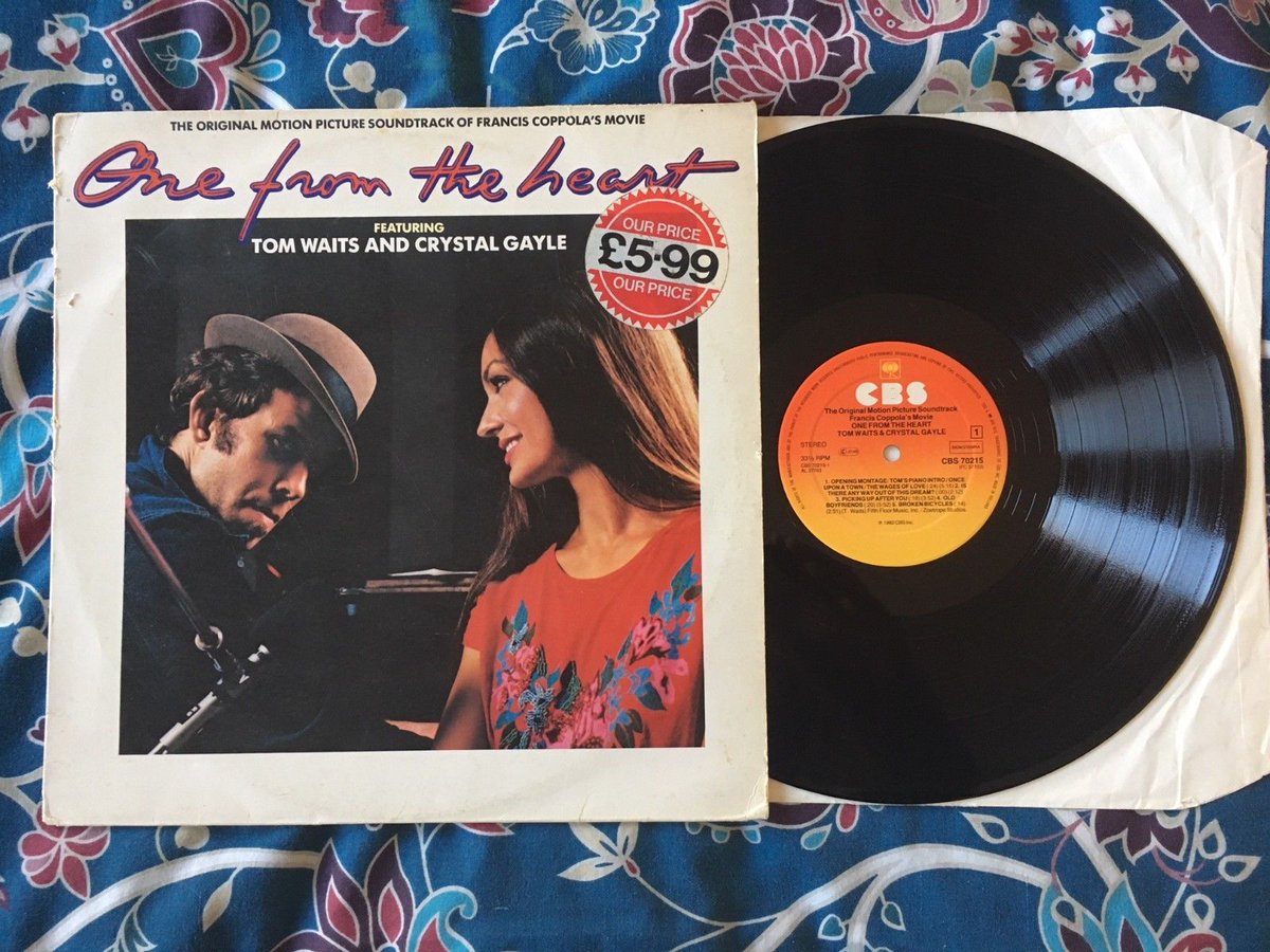 We were in love with Tom Waits and Crystal Gayle's soundtrack to One From the Heart long before seeing the film. What are the soundtracks you fell in love with before seeing the movies they were made for?
