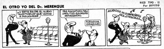 AHGArgentino's tweet image. "El Otro yo del Dr. Merengue", por Divito (1914-1969)