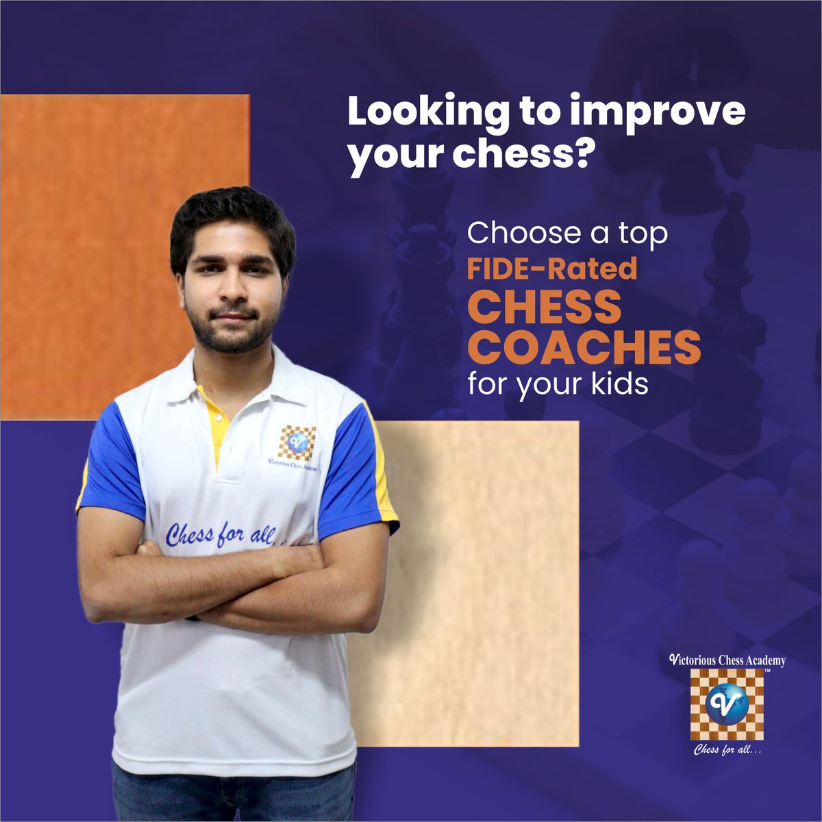 VictoriousChess's tweet image. If you’re seeking to enhance your child’s chess skills, consider opting for top FIDE-rated chess coaches. These experienced mentors can guide young players toward becoming better chess enthusiasts. 🌟👑🏆
#chesscoach #chesstrainer #fide #chess #chessgame
