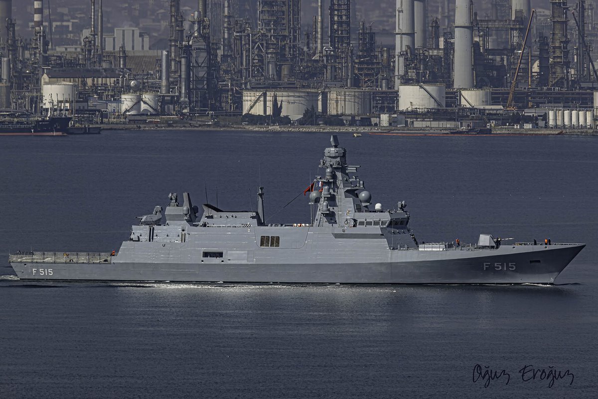 OguzEroguz1's tweet image. #TurkishNavy&apos;s new #İClass #frigate #TCGİstanbul #F515