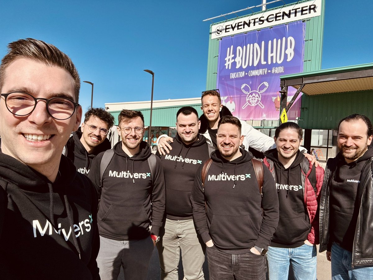 Building bridges at #ETHDenver and the #MultiversX Hub 🏔

👥 500+ people welcomed in our venue
🎤 8 presentations; 7 panels &amp; chats
↔️ Meetings with tens of partners
🎒 Networking at 17 side-events

Keeping the high energy going until the next we meet, Denver!