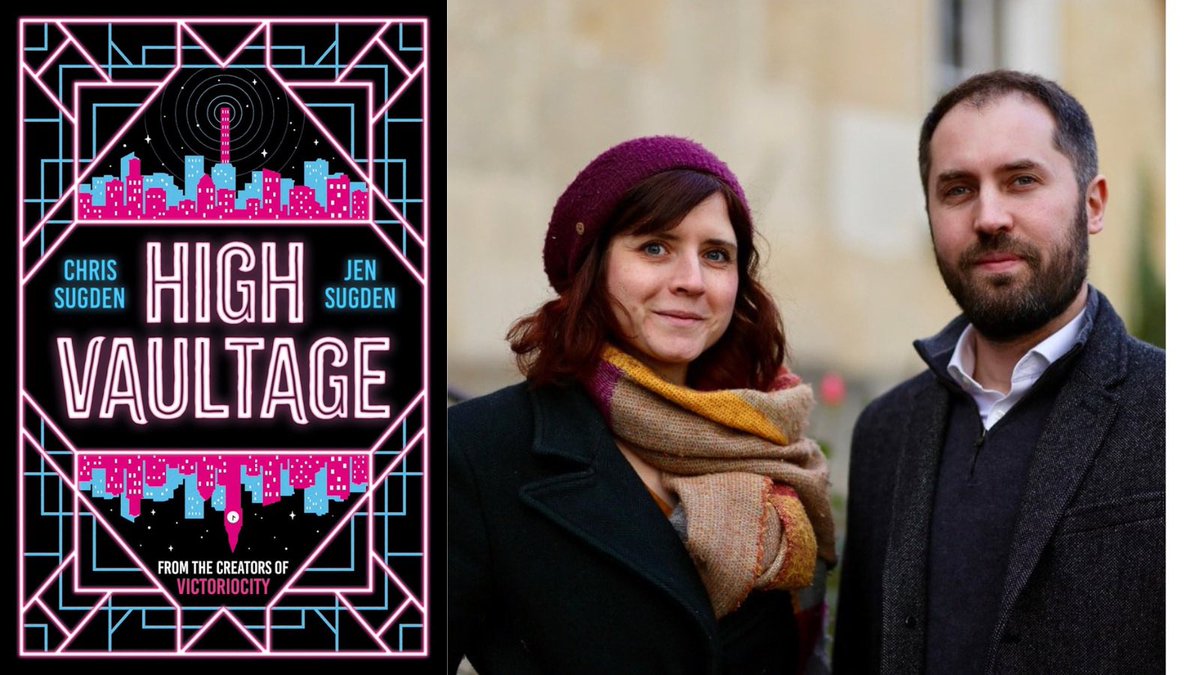 Victoriocity (@victoriocity) on Twitter photo Join <a href="/chrssgdn/">Chris Sugden</a> and <a href="/JenSugden/">Jen Sugden</a> to celebrate the launch of High Vaultage!
Thursday 14th March, 6-8pm
<a href="/GoldsboroBooks/">Goldsboro Books</a> London
Signed and special editions available
Tickets free but limited: RSVP events@goldsborobooks.com
See you there! Join <a href="/chrssgdn/">Chris Sugden</a> and <a href="/JenSugden/">Jen Sugden</a> to celebrate the launch of High Vaultage!
Thursday 14th March, 6-8pm
<a href="/GoldsboroBooks/">Goldsboro Books</a> London
Signed and special editions available
Tickets free but limited: RSVP events@goldsborobooks.com
See you there!