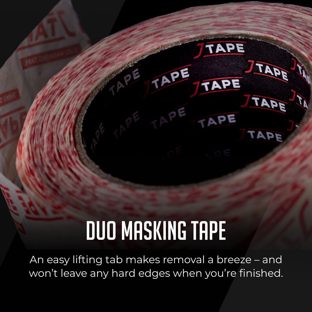 March’s #ProductTakeover kicks off with a look at our Duo Masking Tape, a clever &amp; versatile solution to overspraying ✅   

Swipe through the images to see how it’ll help with your upcoming paint projects ➡️ 

🔗 buff.ly/3YKlzXa 

#jtape #tapesmart #duomaskingtape