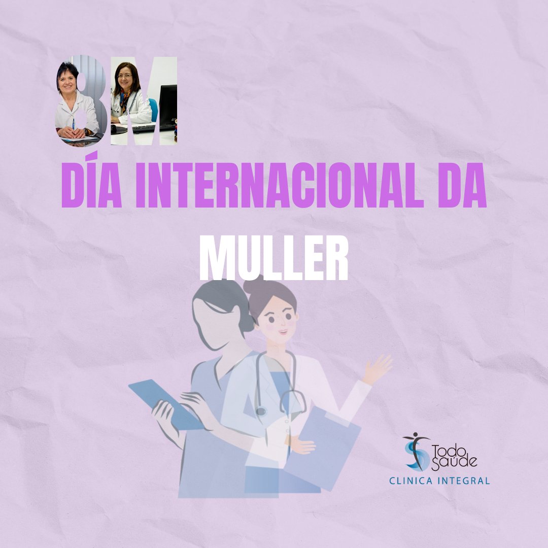 💜 Porque somos iguais, dende TodoSaúde pedimos hoxe e sempre unha sociedade equitativa e xusta, cos mesmos dereitos para todas.

#TodoSaúde #ATúaClínicaNasMelloresMans #8M #DíaInternacionalDaMuller #Igualdade