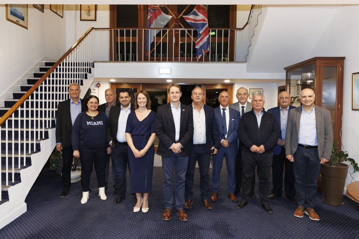 bfcyprus's tweet image. It was great to be able to welcome mayors and other community leaders from Limassol to the Officers Mess in Episkopi last week. @EnosiDimonCY
 
#BritishBases #Cyprus #WSBA #CommunityDinner