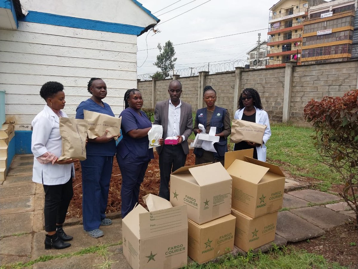 One of the reasons for non-availability of #BEmONC & #CEmONC signal functions is lack of #MNHequipment. @UNFPAKen partnered with @LSTM_Kenya to equip 20 #BEmONC facilities, 5 in @NBICounty. Handover was held at @Mbagathihosp. @MOH_Kenya @LSTM_MNHQoC @acameh @helenallott1 #QOC
