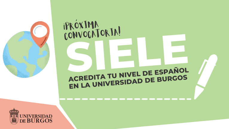 INCOURSES_UBU's tweet photo. Quieres acreditar tu nivel de español, lo puedes hacer en la @UBUEstudiantes certificado oficial de español #SIELE en la Universidad de Burgos. Cuando quieras, tú eliges la fecha y la modalidad de examen. Acredita tu nivel de español en la UBU. https://t.co/87EvKZJAfb