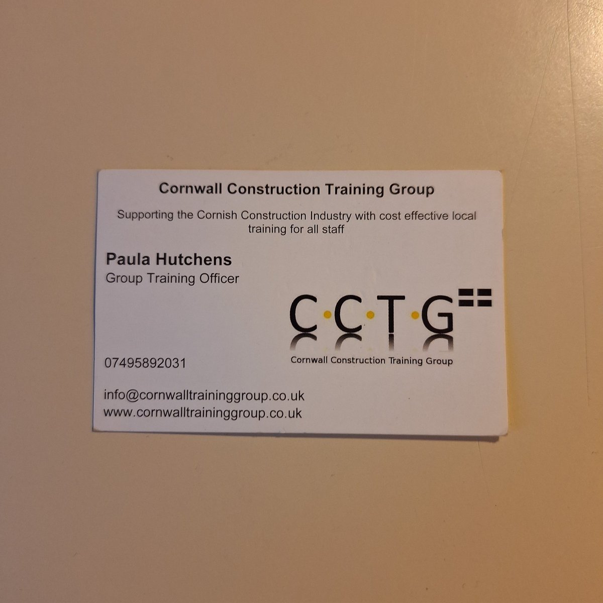 Cornwall Construction Training Group is now on Twitter. If you would like to join, you will get the support of Paula, their GTO who can help you determine the training your construction company needs, source a provider, and get the grant support from CITB.