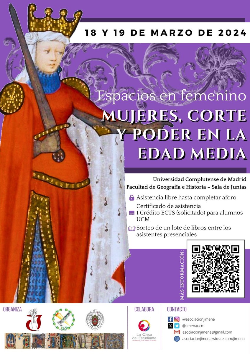 Aquí un seminario que os puede resultar de interés, para más información podéis visitar su página web: asociacionjimena.wixsite.com/jimena/seminar… 💜