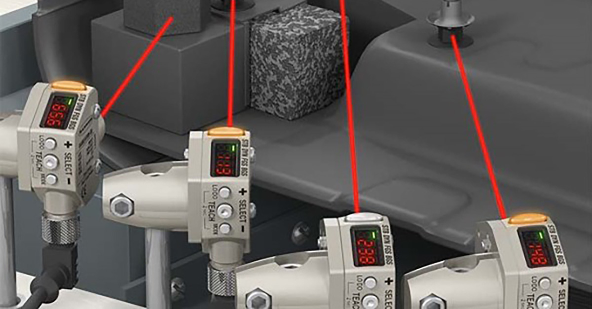 TurckBannerUK's tweet image. 🚨 Revolutionize QC with Q4X laser sensor! Detect dark targets on dark backgrounds with height difference for foam assembly in door panels. 4 sensors, fail signal if foam missing. Switch to distance-based sensing for accurate, efficient solution. #BannerEngineering #Q4X 🔍👍