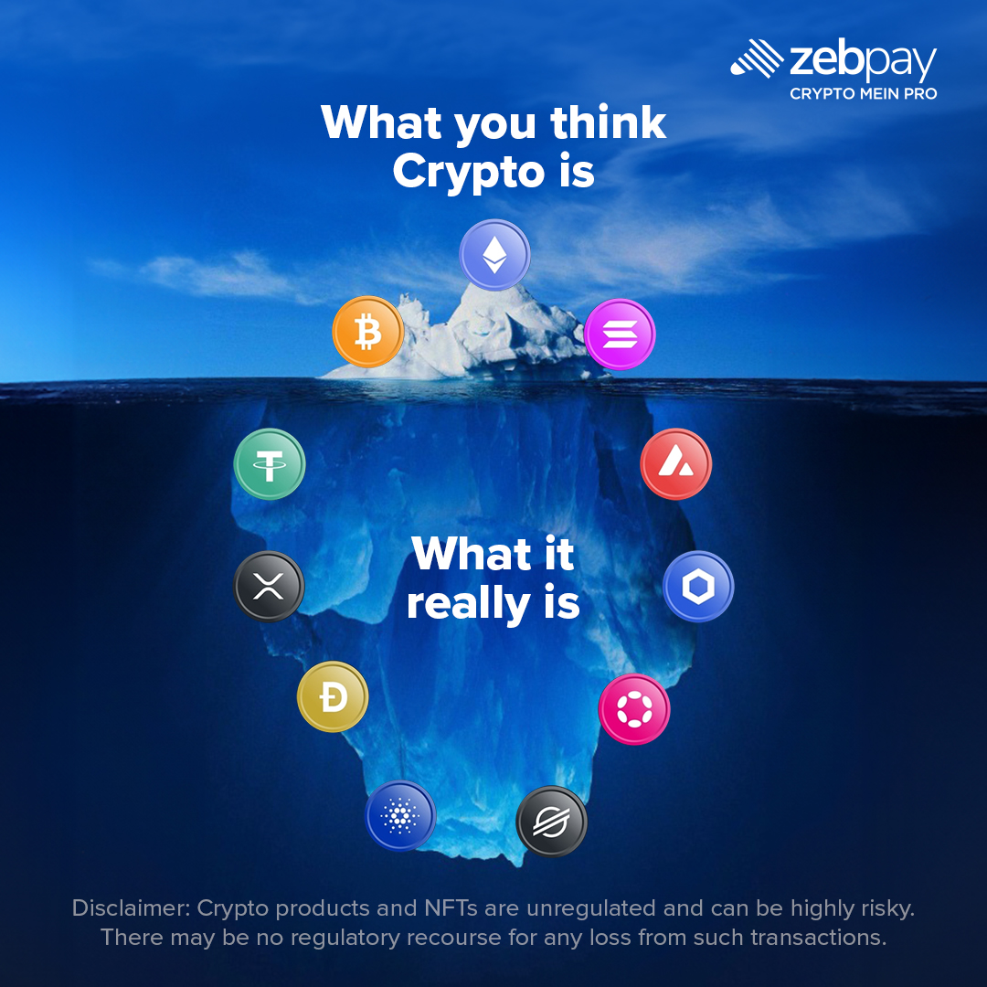 zebpay's tweet image. There is more to Crypto than what meets the eye 👀 ​

To learn more about crypto in a simplified manner, follow us!
​
#ZebPay #CryptoCommunity #CryptoMeinPro #CryptoTrading #CryptoInvestor #BullRun2024 #Btcetf #BitcoinETFs #Solana #Bitcoin #NewCoins #Crypto2024