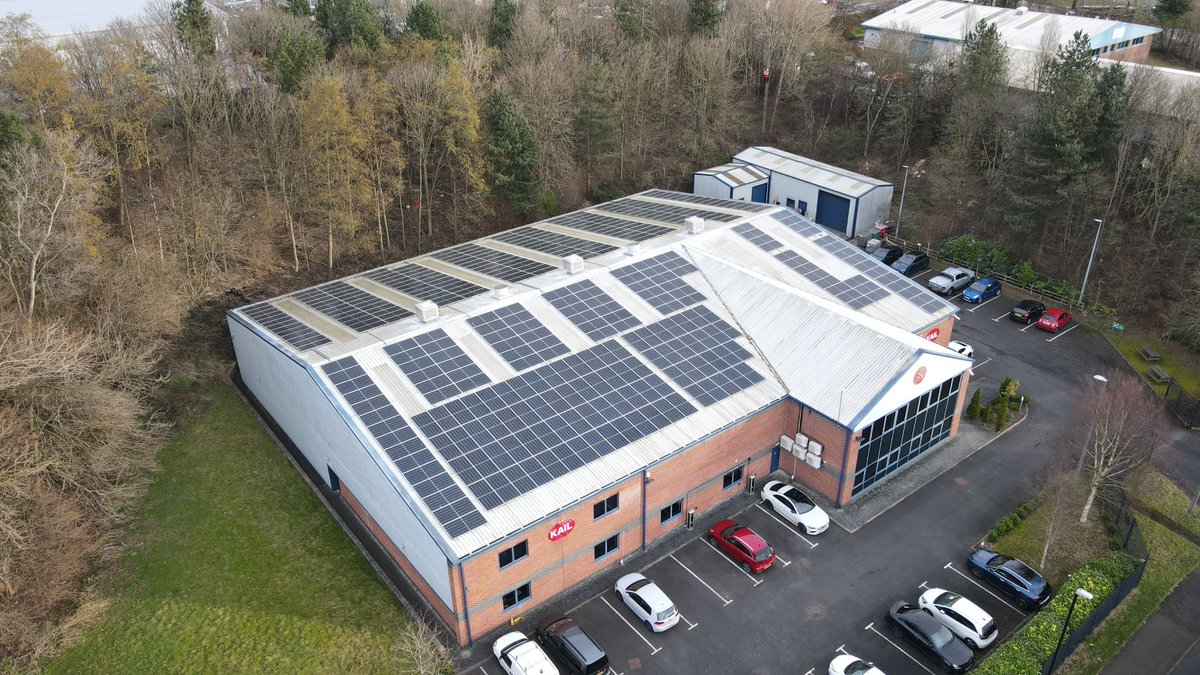 Kail and Co Castletown's HUGE solar installation looks fantastic! 🤩 Installed by Mercia Electrical Ltd with Project Better Energy solar panels, this building boasts a 162.9KW system, consisting of 362 Panels! #solarinstall #solarinstallation #kailandco