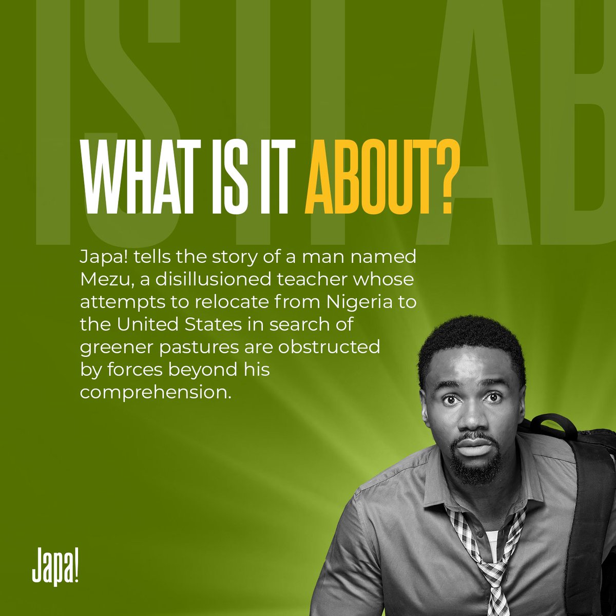 MsJazzyfied's tweet photo. Hi fam! Just here to remind you that my film JAPA! arrives #March8 on #PrimeVideo
Please Save The Date
🛫✈️👩✈️🌍
#WhatIsItAbout
#WhoIsInIt https://t.co/WH6R81CiqT