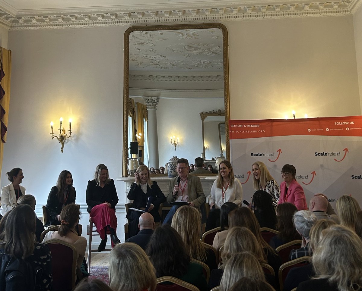 Sonia Neary of @Wellola encourages that females entrepreneurs need to take more risks, assess them , take them and if they don’t work, try something else, try again . #ScaleIrelandIWD #InternationalWomensDay