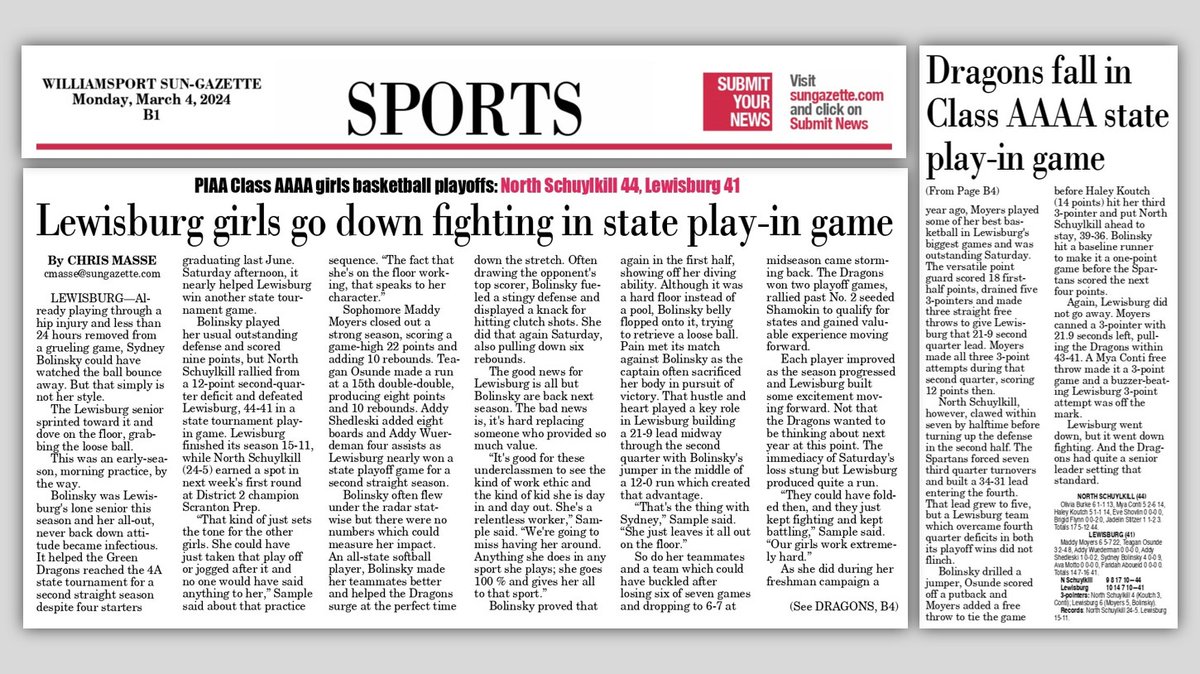 Lewisburg Girls Basketball tweet media