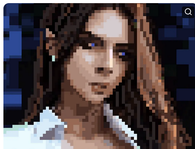DeadCleo's tweet photo. We go and look for it. We are fighting. Even if, after spending a thousand lives, we will not find the Kingdom of Heaven. 
This is our nature.
-- DeadCleo

#pixelart #portrait #nftcollector #nfts #art #nft #DeSo https://t.co/Mw6VkhuyQg