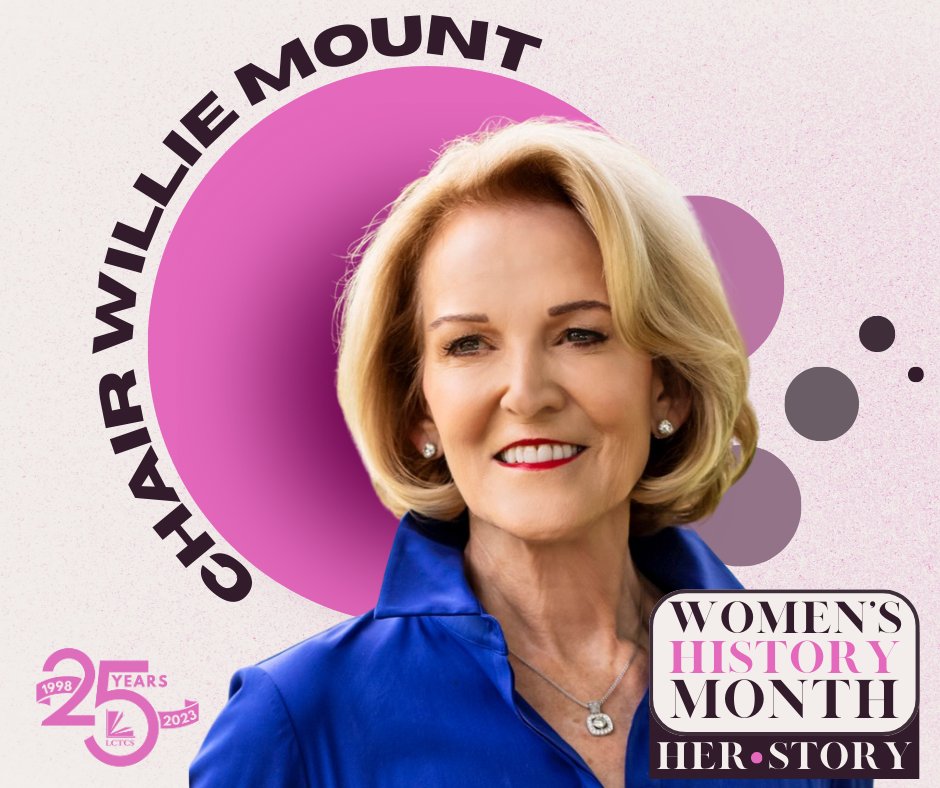 Making history #HerStory 💕✨ The first female Mayor of Lake Charles and Louisiana State Senator from District 27, Chair Willie Mount has stamped herself into history books. Mount currently serves on 8 boards, including LCTCS Board of Supervisors. #ChangingLives #CreatingFutures