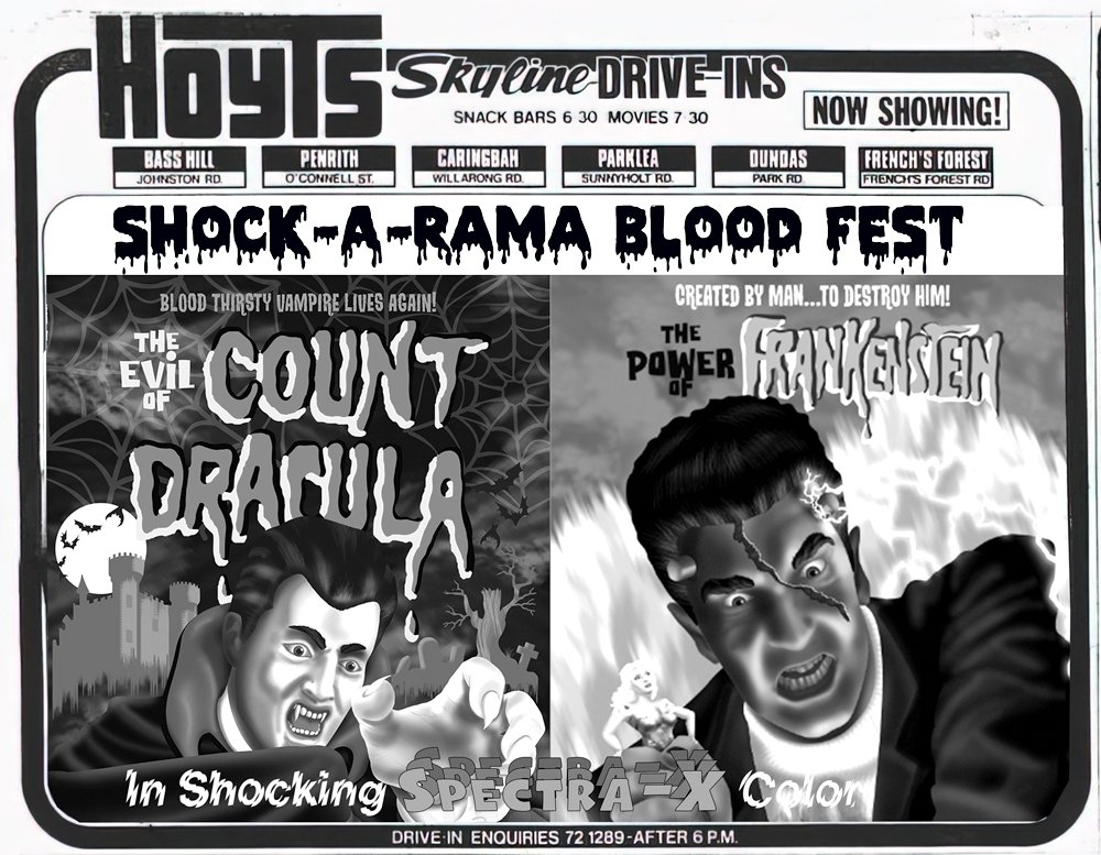 More history about the 'Shock-A-Rama Blood Fest' double bill and Lincoln Monsters. lincolnmonsters.com/lincoln-studio… #retromonster #lincolnmonsters #mego