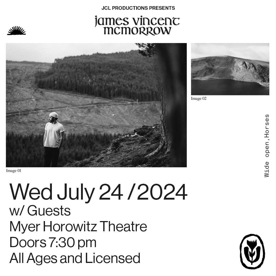 .@jamesvmcmorrow returns to YEG to play @HorowitzTheatre U of A campus, Wed, July 24. Doors 7:30, all ages & licensed. tix on sale Mar 8. link: showclix.com/tickets/james-… @whereedmonton @edmfolkfest @ckuaradio @CBCradiotara @FolkRoutes @stevederpack @NettwerkMusic