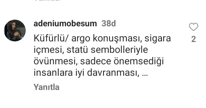 'Bir erkeği itici yapan bir özellik söyleyin' mesajına bir kadının cevabı. Kadınların çoğunun bu özellikleri çekici bulduğunu iddia edebilirim ama ispat edemem.