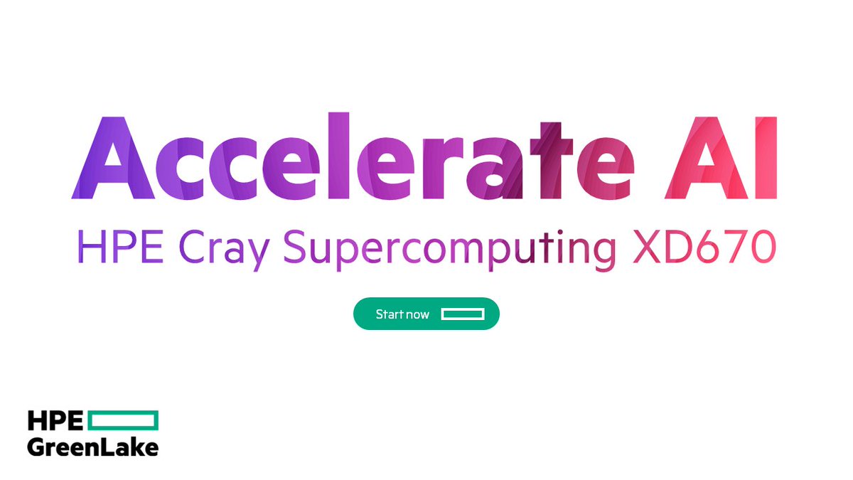 Are you capturing the promise of #AI? Extreme demands on compute make it difficult. Learn how #supercomputing changes the situation. Then discover the HPE Cray Supercomputing XD670, built for #LLMs, natural language processing, and multimodal training. hpe.to/6019XZlHJ