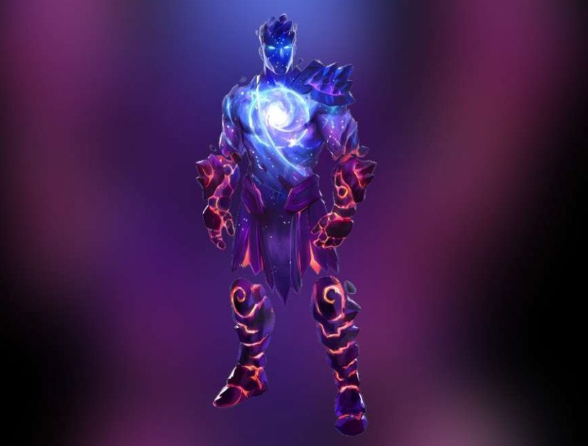Alibou285's tweet photo. PODEMOS  ( Podemos, nada confirmado)
CONFIRMAR QUE ESTA SKIN ( galaxia ) TENDRÁ ALGO QUE VER EN ESTA TEMPORADA?

La skin tiene un cuerpo galáctico, como el teaser, ¿ Por qué Epic en vez de poner a Zeus en tormentas lo pondría en el espacio ?

[+] https://t.co/MSFbFcT6IB